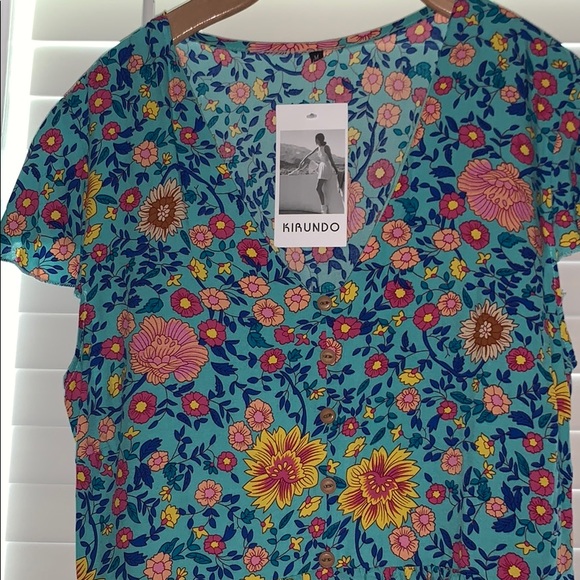 Floral Summer Dress Boho - Picture 3 of 12